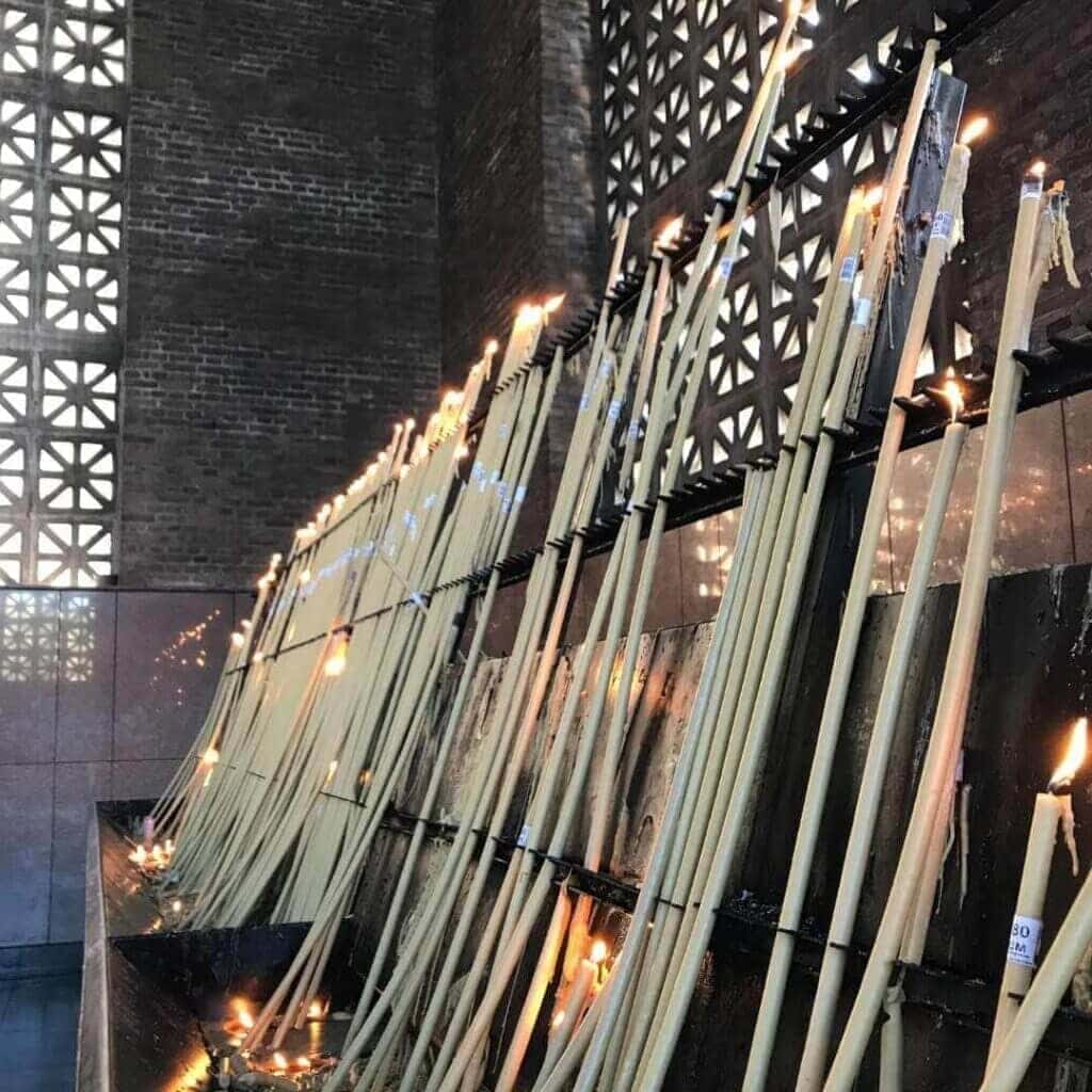 Casa das velas em Aparecida